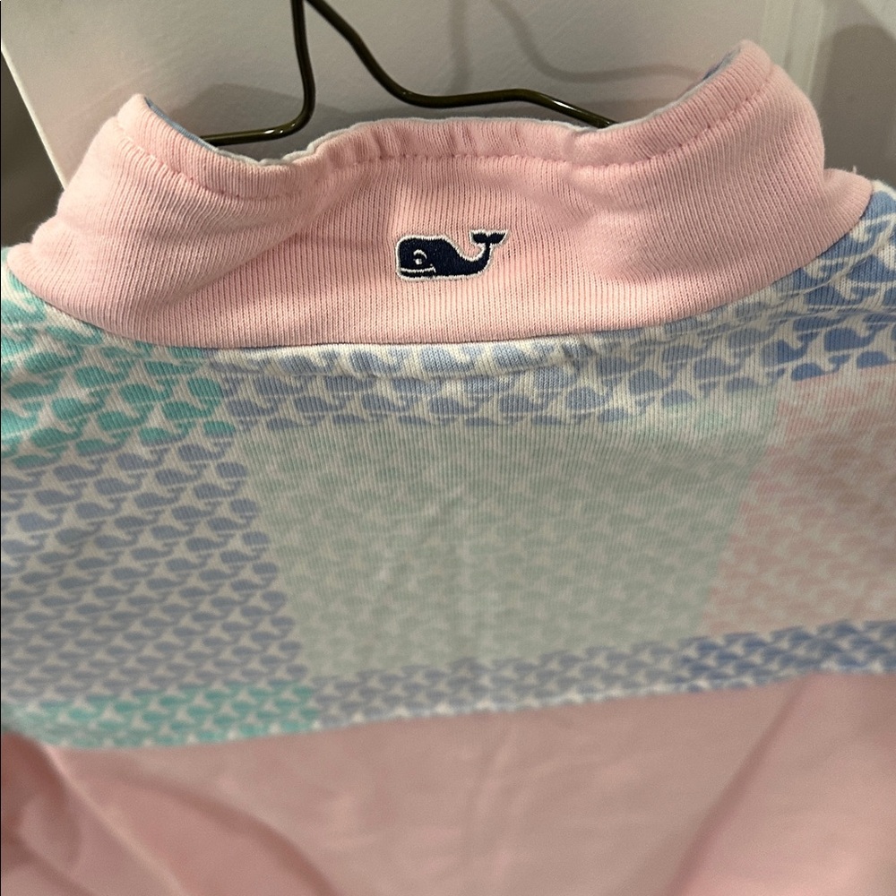 Vineyard Vines Target Collab Zip Up Pullover Size Medium 7/8 - Picture 3 of 3
